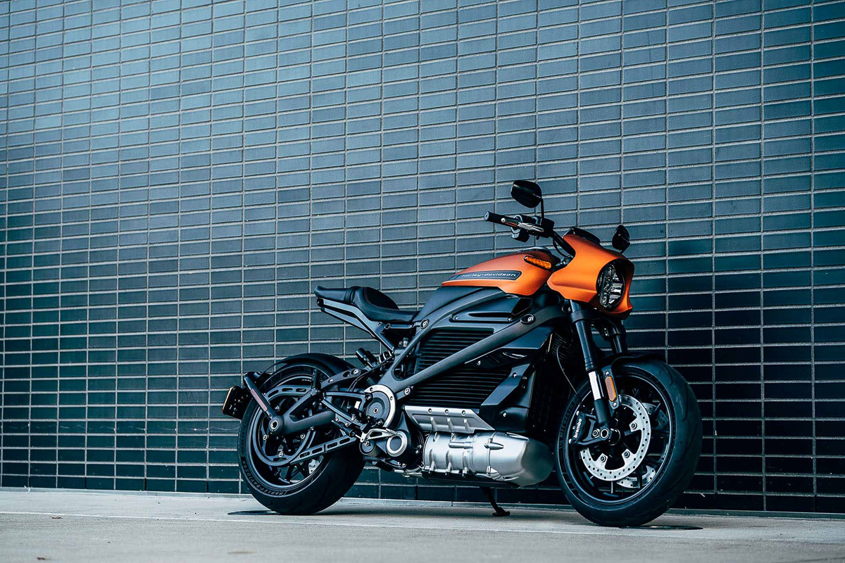 This is the 2019 Harley-Davidson LiveWire