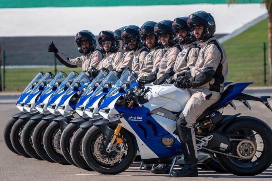 Abu Dhabi  UAE Police Ducati