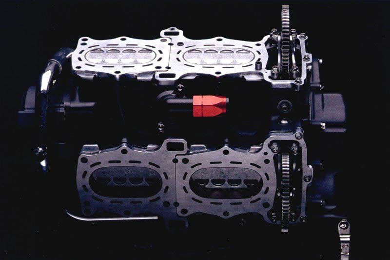 Honda NR500 oval pistons