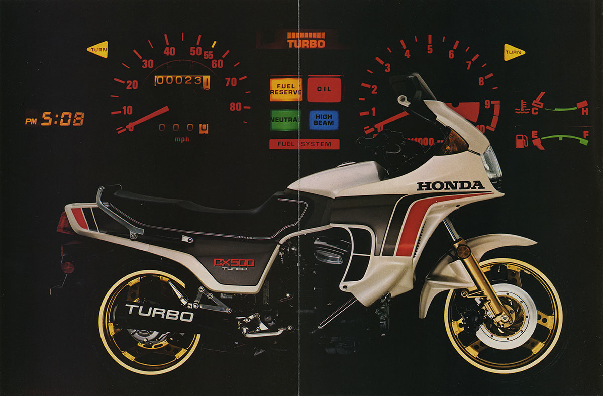 Honda Cx500 Turbo World S First Turbocharged Motorcycle