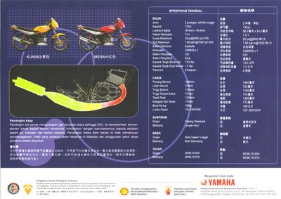 Yamaha RXZ Catalyzer