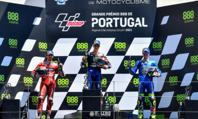 Fabio Quartararo maintains Yamaha's winning streak with a triumph in Portugal.