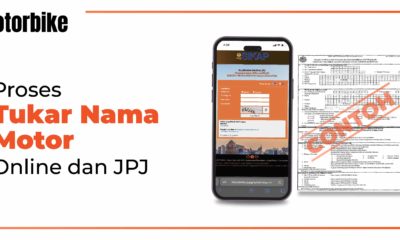 Proses Tukar Nama Motor Online & JPJ (2023)