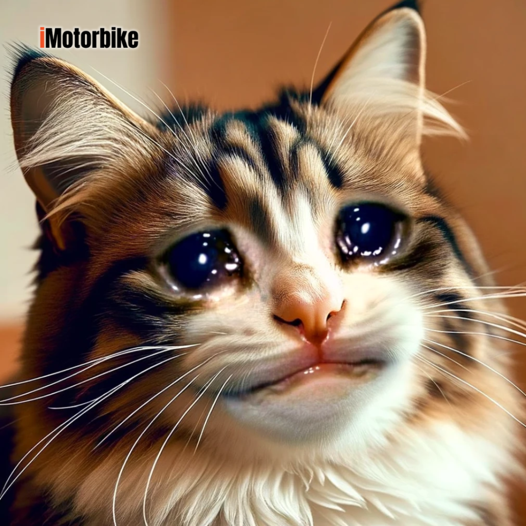 Kucing Meme menangis 