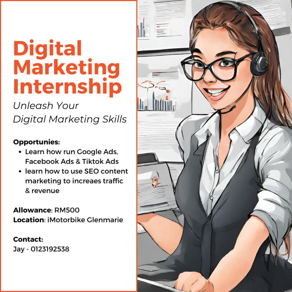 Digital Marketing Internship Shah Alam