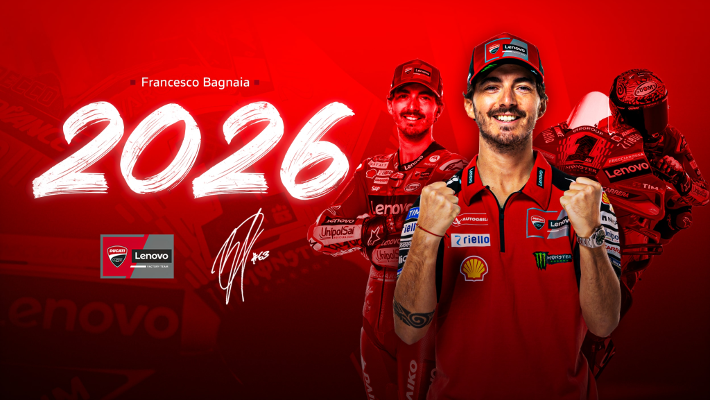 Explore the dynamic collaboration between Ducati Corse and Francesco Bagnaia as they extend their winning partnership for the 2025 and 2026 MotoGP seasons.
